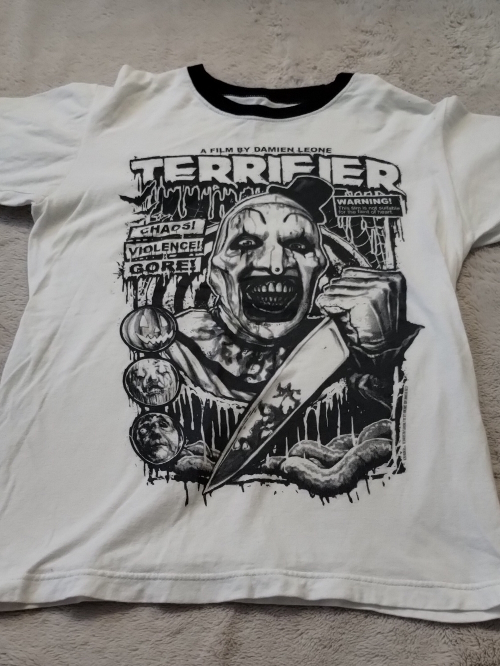 Terrifier Baseball Tee